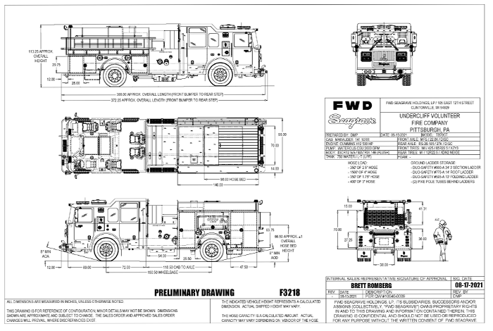 Undercliff Volunteer Fire Company (Job #78M00)